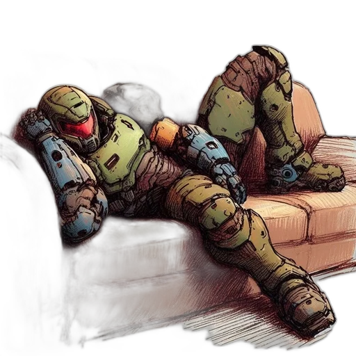 robot, furniture, shoes, concept art transparent PNG cut-out