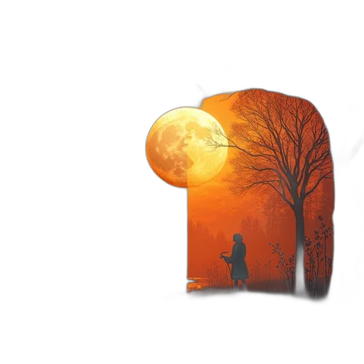 tree, jacket, mask, dress transparent PNG cut-out