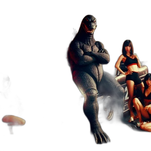 creature, animal, concept art, 3d render transparent PNG cut-out