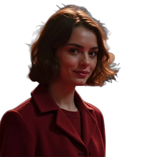 jacket, face, staff, dress transparent PNG cut-out