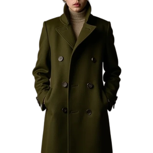 jacket, dress, photorealistic, earth tones transparent PNG cut-out
