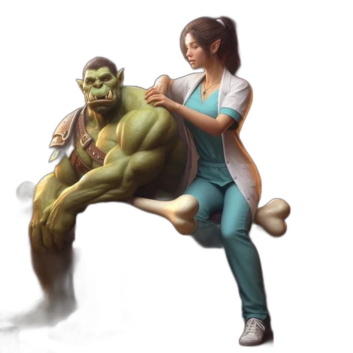 staff, concept art, fantasy art, comic book art transparent PNG cut-out