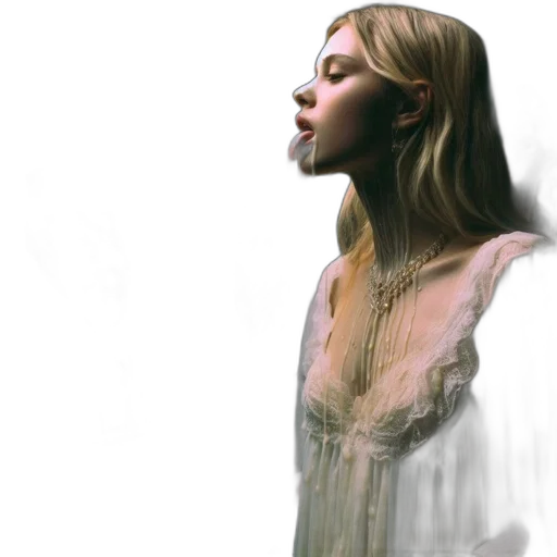 dress, face, photorealistic, concept art transparent PNG cut-out