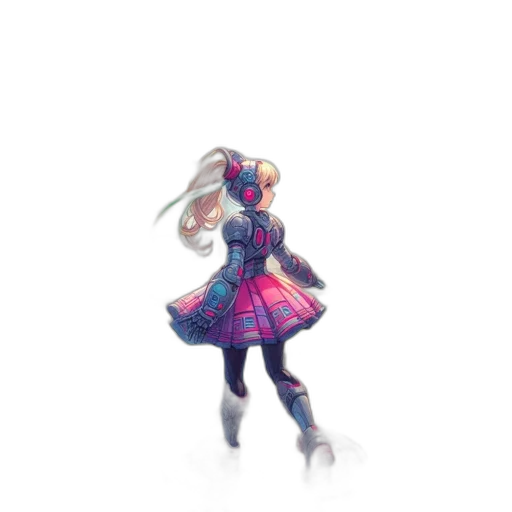 dress, robot, weapon, jacket transparent PNG cut-out