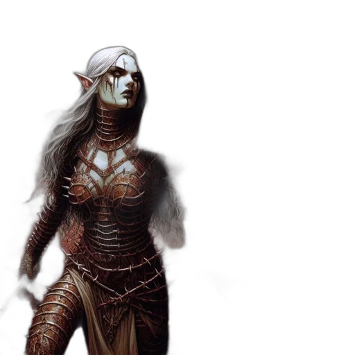 creature, mask, concept art, fantasy art transparent PNG cut-out
