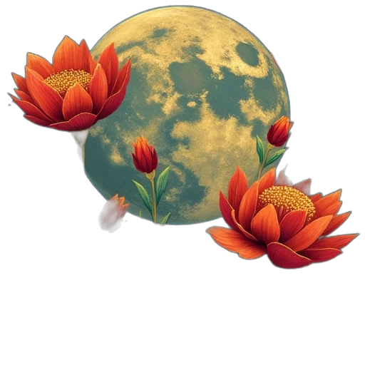 flower, crown, jewelry, mask transparent PNG cut-out