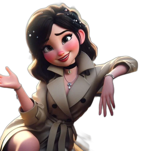 staff, cartoon, concept art, 3d render transparent PNG cut-out