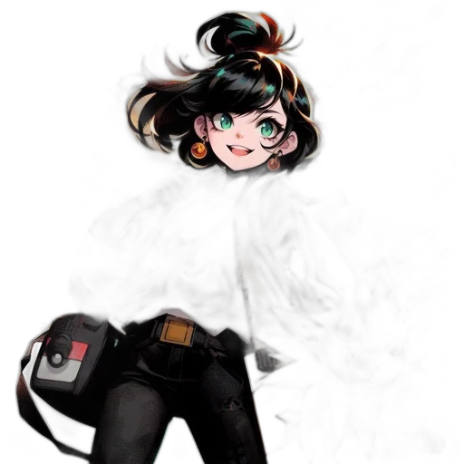 staff, mask, robot, jacket transparent PNG cut-out