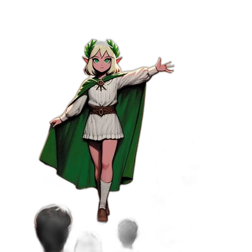 staff, dress, concept art, fantasy art transparent PNG cut-out