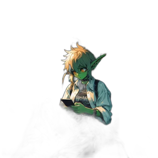 mask, dragon, staff, creature transparent PNG cut-out