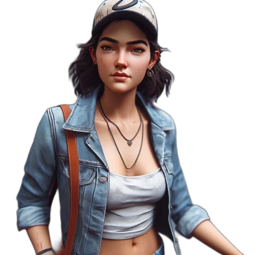 jacket, hat, face, jewelry transparent PNG cut-out