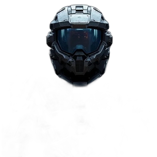 robot, mask, face, weapon transparent PNG cut-out