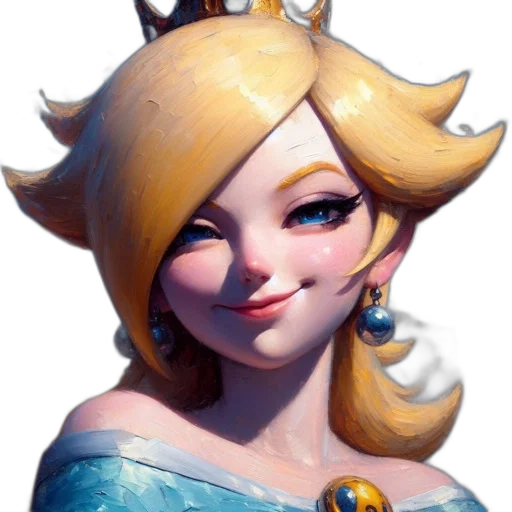 crown, dress, face, staff transparent PNG cut-out