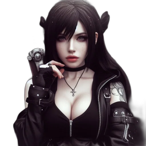 weapon, face, fantasy art, concept art transparent PNG cut-out