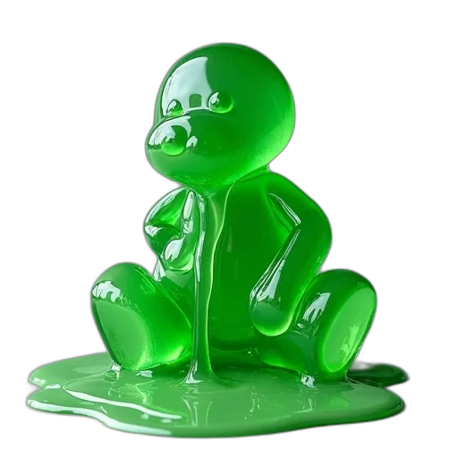 creature, robot, bottle, 3d render transparent PNG cut-out