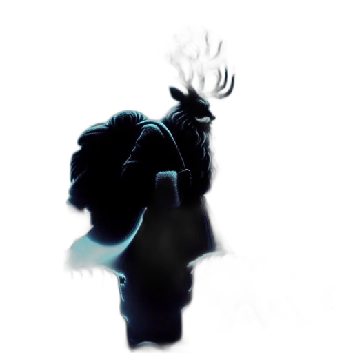 crown, mask, hair, creature transparent PNG cut-out