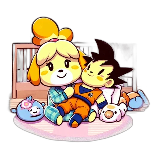 pixel art, cartoon, watercolor, anime transparent PNG cut-out