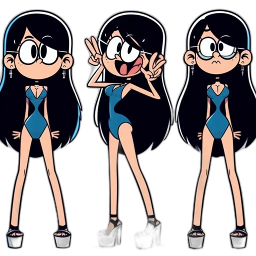 dress, cartoon, concept art, anime transparent PNG cut-out