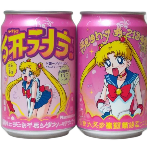 food, bottle, vaporwave, anime transparent PNG cut-out