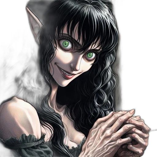 face, mask, fantasy art, comic book art transparent PNG cut-out