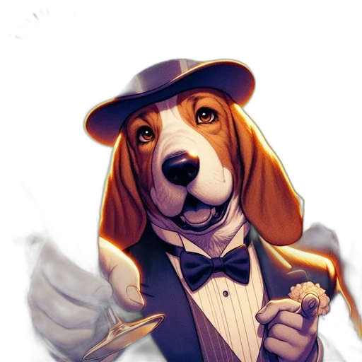 staff, animal, hat, concept art transparent PNG cut-out