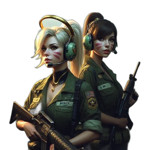 weapon, concept art, cyberpunk, comic book art transparent PNG cut-out