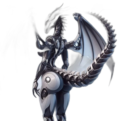 dragon, staff, weapon, creature transparent PNG cut-out