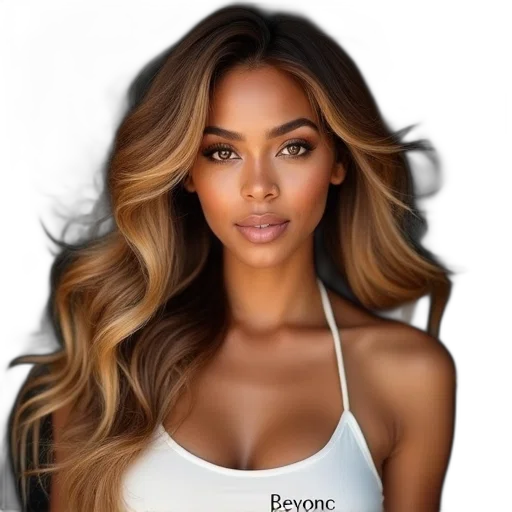 hair, face, jewelry, dress transparent PNG cut-out