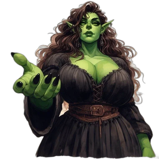 concept art, fantasy art, comic book art, pixel art transparent PNG cut-out