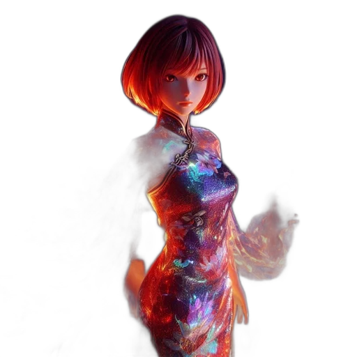 dress, robot, jacket, concept art transparent PNG cut-out