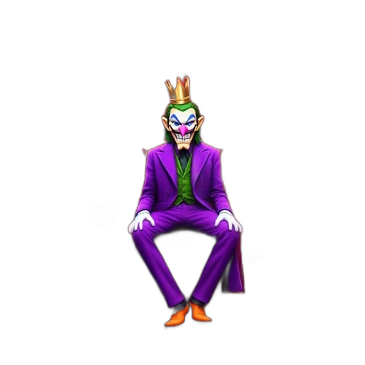 mask, crown, staff, creature transparent PNG cut-out