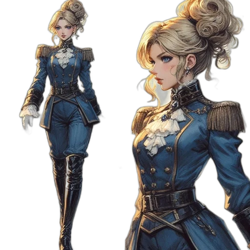 staff, crown, dress, concept art transparent PNG cut-out