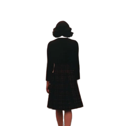 dress, jacket, crown, staff transparent PNG cut-out