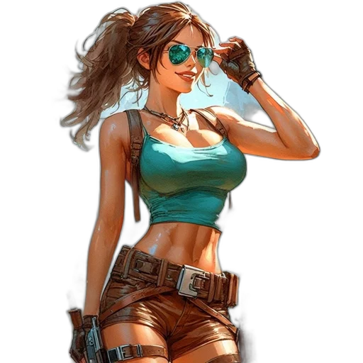 weapon, comic book art, concept art, cyberpunk transparent PNG cut-out