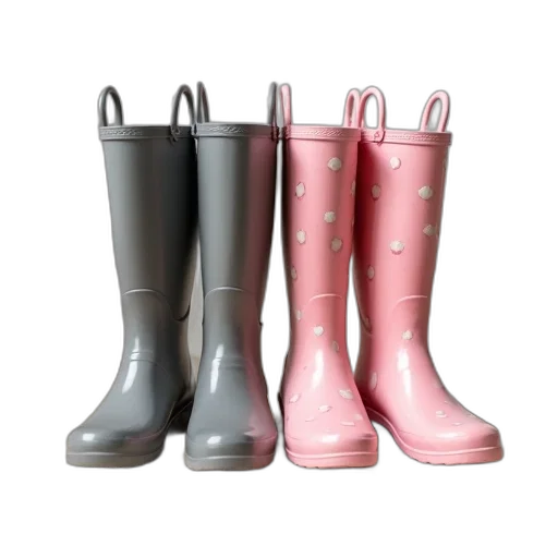shoes, pair, grey, rain transparent PNG cut-out