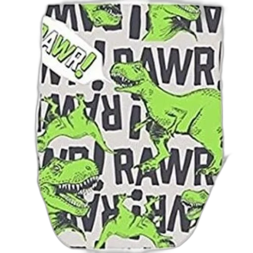 diaper, dinosaur, pattern, word transparent PNG cut-out