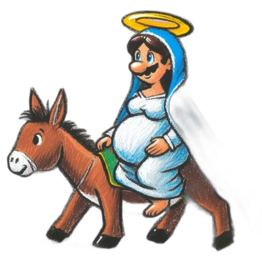 animal, creature, dress, hat transparent PNG cut-out