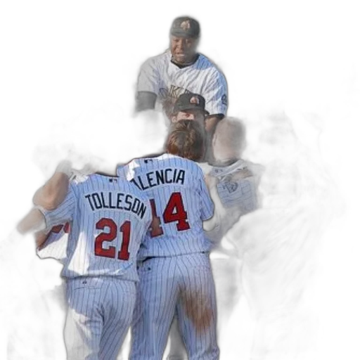 photorealistic, concept art, baseball, players transparent PNG cut-out