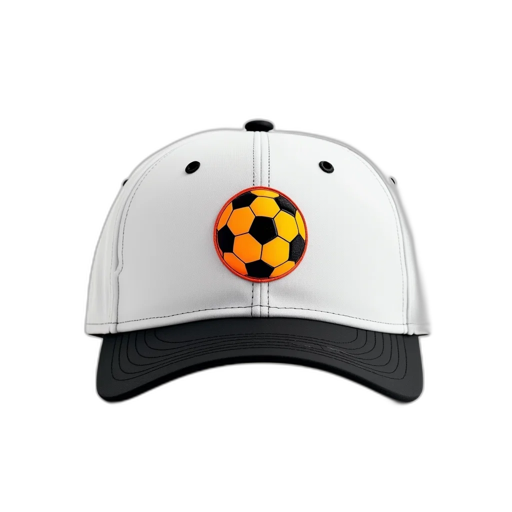 hat, 3d render, white, baseball transparent PNG cut-out