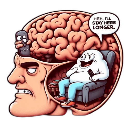 robot, crown, face, comic book art transparent PNG cut-out