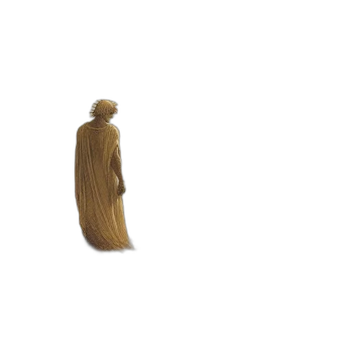 staff, dress, hair, jewelry transparent PNG cut-out