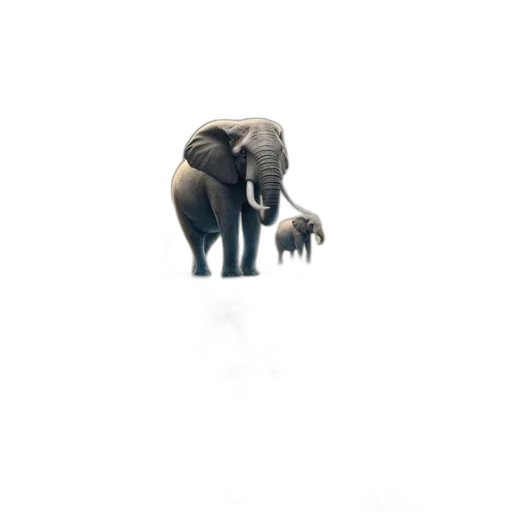 animal, creature, umbrella, staff transparent PNG cut-out
