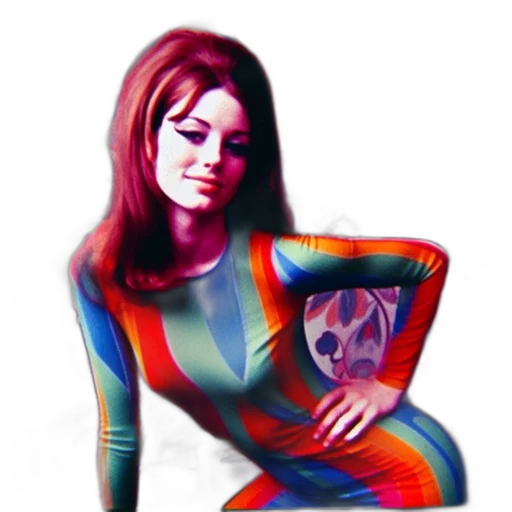 dress, robot, comic book art, concept art transparent PNG cut-out