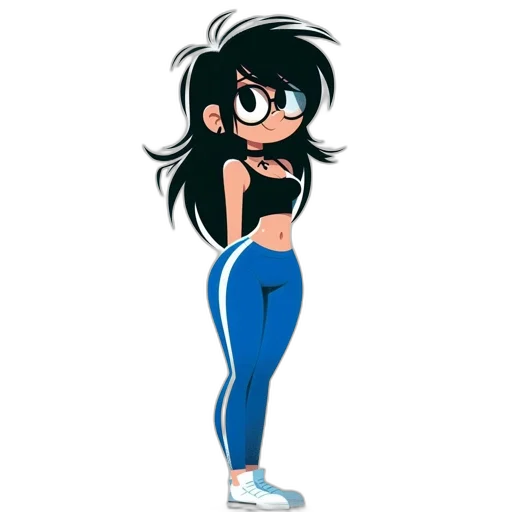 cartoon, concept art, anime, comic book art transparent PNG cut-out
