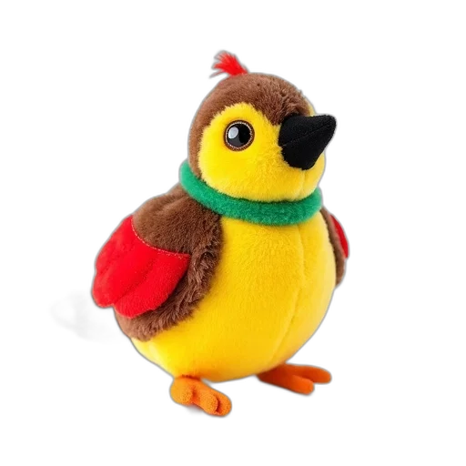animal, staff, hat, 3d render transparent PNG cut-out