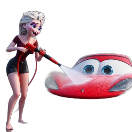 car, weapon, robot, staff transparent PNG cut-out