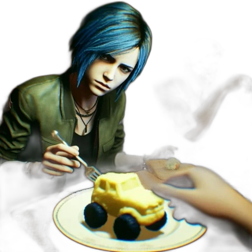 food, photorealistic, concept art, 3d render transparent PNG cut-out