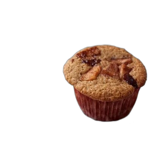 food, photorealistic, 3d render, muffin transparent PNG cut-out