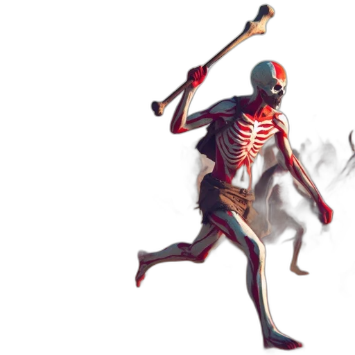 concept art, fantasy art, 3d render, pixel art transparent PNG cut-out
