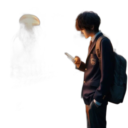 creature, jacket, dragon, robot transparent PNG cut-out